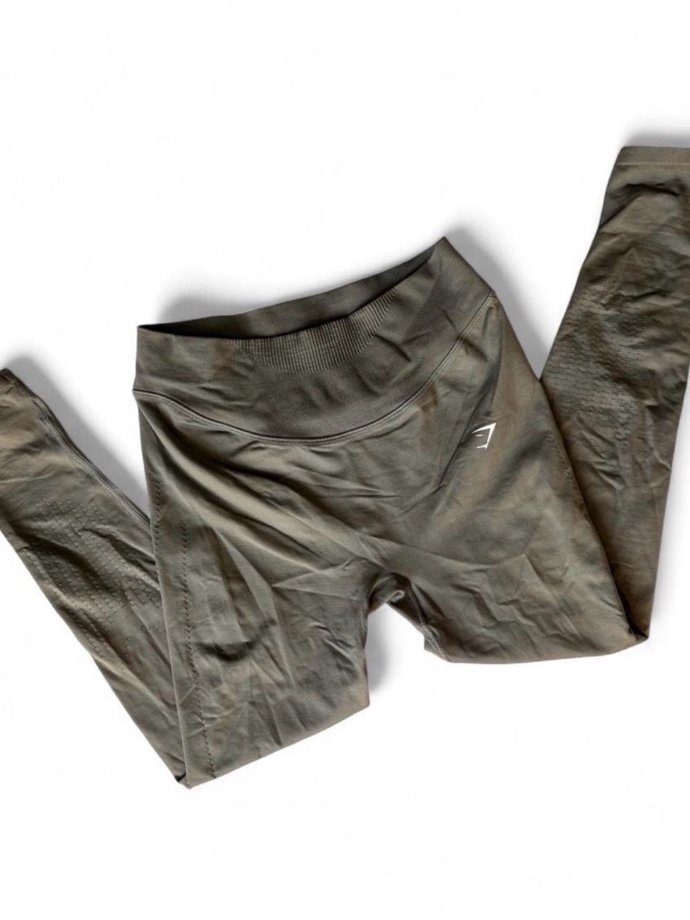 Gymshark Olive Seamless High-Waist Leggings